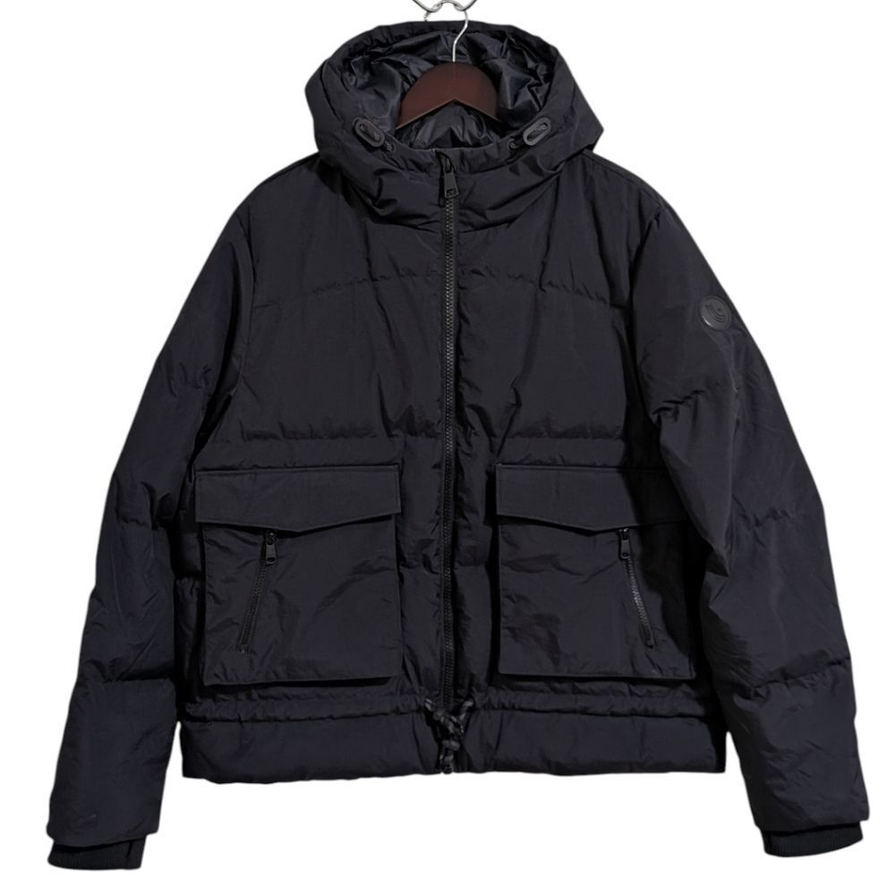 Lole "Le Kylee" Insulated Hooded Puffer Jacket - Black (Size XL)